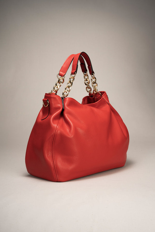 Helen Beige Leather Bag by Prim & Proper - - Prim & Proper -