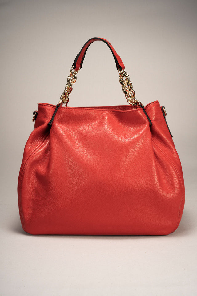 Helen Beige Leather Bag by Prim & Proper - - Prim & Proper -
