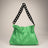 Malvina Beige Leather Bag by Prim & Proper - Verde Mela - Prim & Proper - BEIGE L 33 cm x W 4 cm x H 21 cm