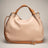 Azalea Cuoio + Black Leather Bag by Prim & Proper - Cipria + Cuoio - Prim & Proper - CUOIO + BLACK L 33 cm x W 16 cm x H 28 cm