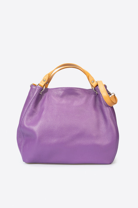Azalea Lilla Leather Bag by Prim & Proper - Lilla - Prim & Proper - L 21 PISTACCHIO + CUOIO