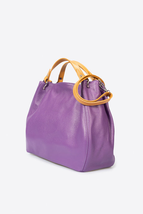 Azalea Lilla Leather Bag by Prim & Proper - - Prim & Proper - L 21 PISTACCHIO + CUOIO