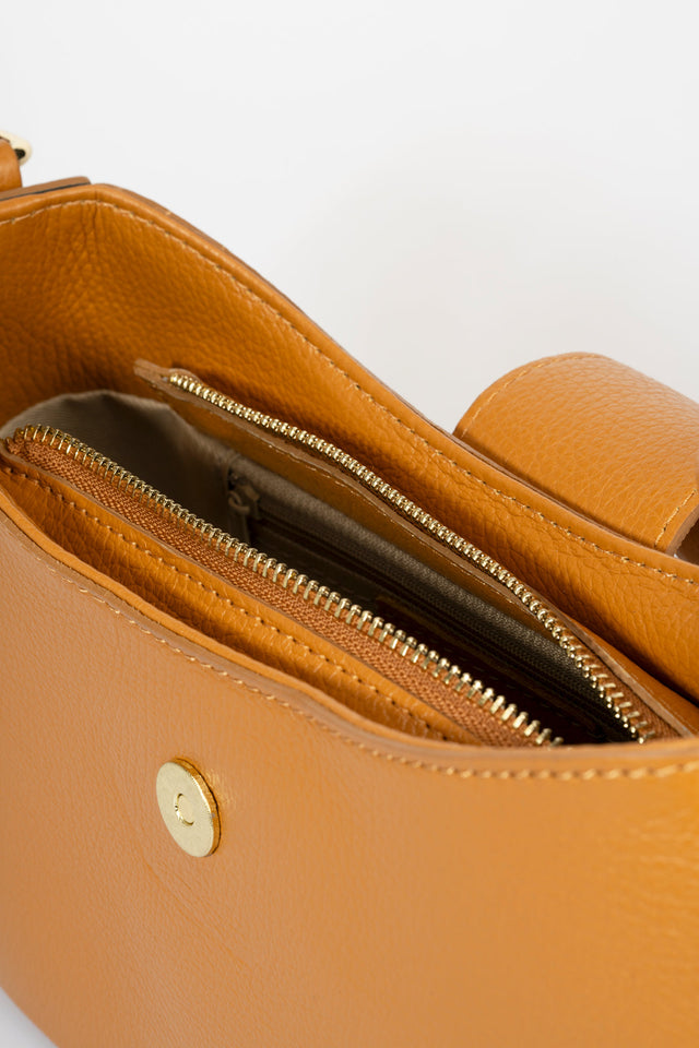 Ember Viola Leather Bag by Prim & Proper - - Prim & Proper -