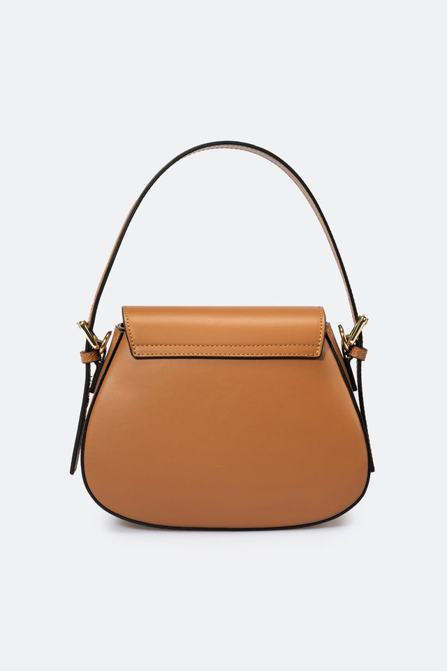 Edna Rosso Leather Bag by Prim & Proper - - Prim & Proper -
