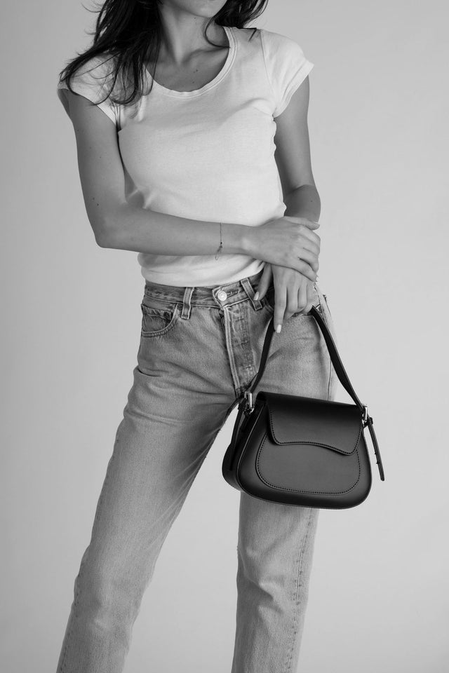 Edna Rosso Leather Bag by Prim & Proper - - Prim & Proper -