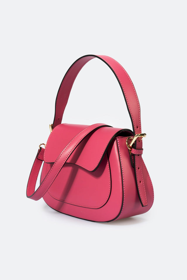 Edna Rosso Leather Bag by Prim & Proper - - Prim & Proper -