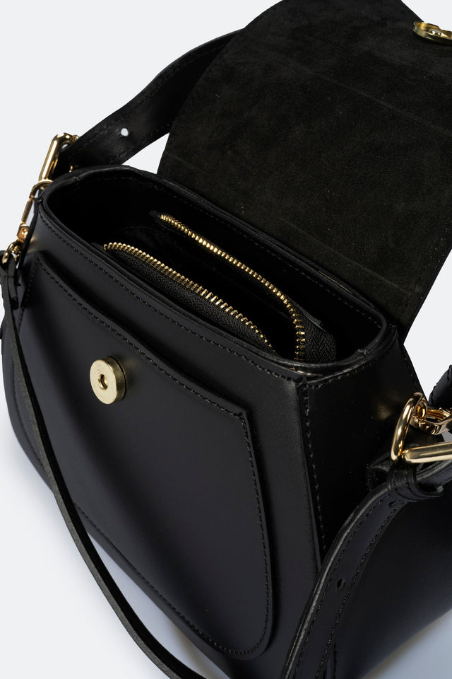 Edna Rosso Leather Bag by Prim & Proper - - Prim & Proper -
