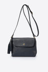 Aster Taupe Leather Bag by Prim & Proper - Blu - Prim & Proper -