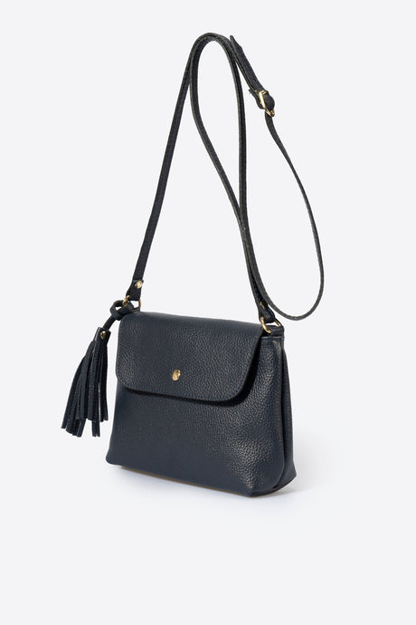 Aster Menta Leather Bag by Prim & Proper - Blu - Prim & Proper -