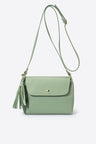 Aster Taupe Leather Bag by Prim & Proper - Menta - Prim & Proper -