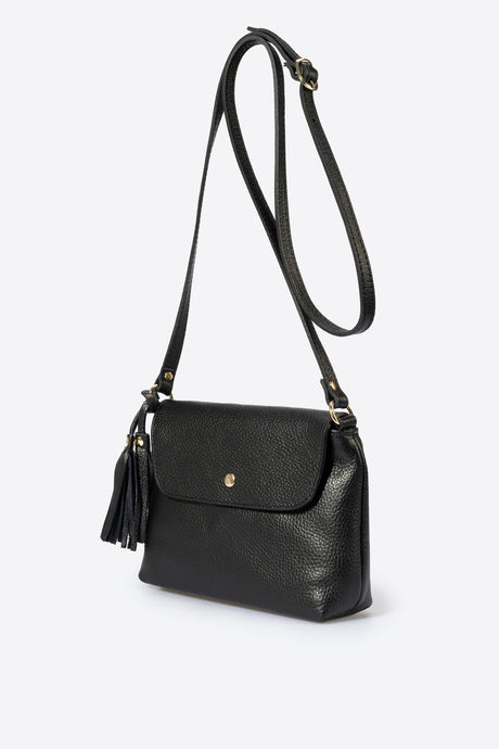 Aster Menta Leather Bag by Prim & Proper - Nero - Prim & Proper -