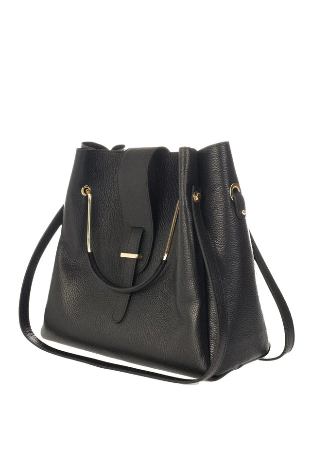 Dione Cuoio Leather Bag by Prim & Proper - - Prim & Proper - 13 cm 15 cm 20 cm GREY woo_import_1