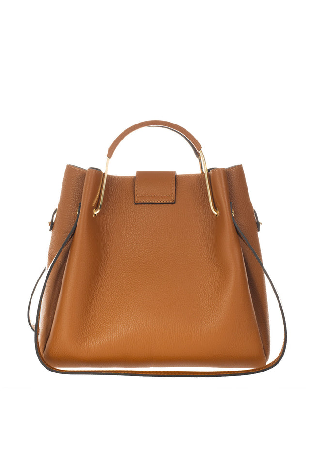 Dione Blue Leather Bag by Prim & Proper - - Prim & Proper - 13 cm 15 cm 20 cm GREY woo_import_1