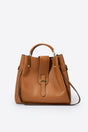 Dione Cuoio Leather Bag by Prim & Proper - Cuoio - Prim & Proper - 13 cm 15 cm 20 cm GREY woo_import_1