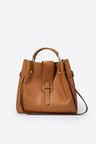 Dione Cuoio Leather Bag by Prim & Proper - Cuoio - Prim & Proper - 13 cm 15 cm 20 cm GREY woo_import_1