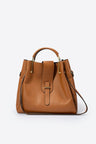 Dione Blue Leather Bag by Prim & Proper - Cuoio - Prim & Proper - 13 cm 15 cm 20 cm GREY woo_import_1