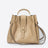 Dione Blue Leather Bag by Prim & Proper - Taupe - Prim & Proper - 13 cm 15 cm 20 cm GREY woo_import_1
