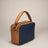 Bonnie Cuoio+black Leather Bag by Prim & Proper - Bonnie Blue Jeans+cuoio - Prim & Proper -