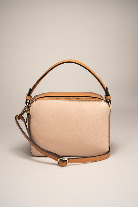Bonnie Cipria+cuoio Leather Bag by Prim & Proper - - Prim & Proper -