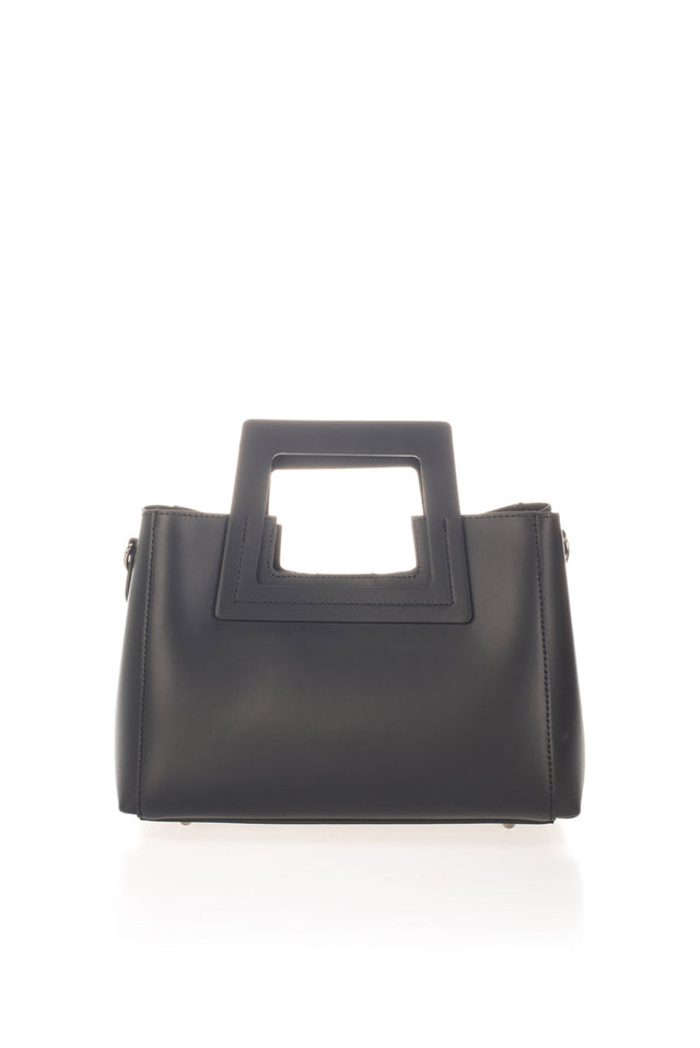 Anthea Black Leather Bag by Prim & Proper - - Prim & Proper -