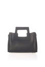 Anthea Black Leather Bag by Prim & Proper - - Prim & Proper -