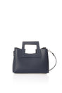 Anthea Blue Leather Bag by Prim & Proper - Anthea Blue - Prim & Proper -