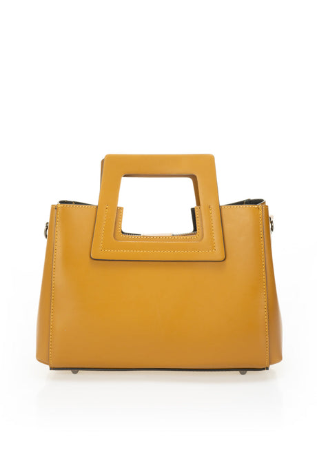 Anthea Black+cuoio Leather Bag by Prim & Proper - Anthea Cuoio - Prim & Proper -