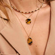 Necklace Will - Oval and Star Acetate by Bohm Paris - - Prim & Proper -