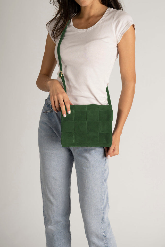 Hailey Taupe Leather Bag by Prim & Proper Leather Bag by Prim & Proper - - Prim & Proper -