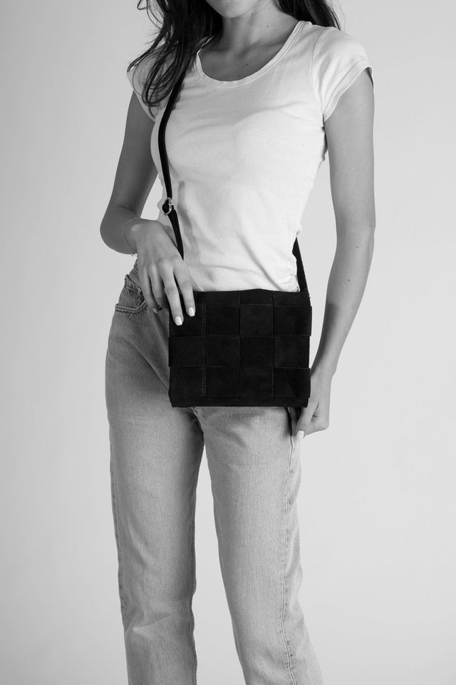 Hailey Platino Leather Bag by Prim & Proper - - Prim & Proper -