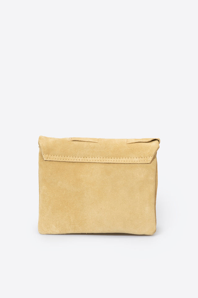 Hailey Taupe Leather Bag by Prim & Proper Leather Bag by Prim & Proper - - Prim & Proper -