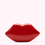 Lulu Red Lips Medium Clutch Bag - - Lulu Guinness - collection: lips colour: red edit: bestsellers edit: Christmas edit: christmas red edit: gifts edit: lips edit: occasion bags edit: party bags edit: races edit: showstopping gifts edit: statement red edit: wedding guest material: acrylic occasion: party/dress up product_type: bag product_type: full price Size: Small sub_category: clutch sub_category: crossbody