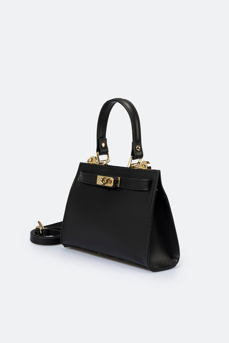 Dalia Cielo Leather Bag by Prim & Proper - Nero - Prim & Proper -