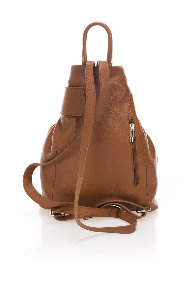 Anastasiya Mineral Blue Leather Bag by Prim & Proper - - Prim & Proper - 14 cm 35 cm 42 cm MINERAL BLUE