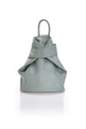 Anastasiya Mineral Blue Leather Bag by Prim & Proper - Mineral Blue - Prim & Proper - 14 cm 35 cm 42 cm MINERAL BLUE