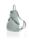 Anastasiya Cognac Leather Bag by Prim & Proper - Mineral Blue - Prim & Proper - 14 cm 35 cm 42 cm COGNAC