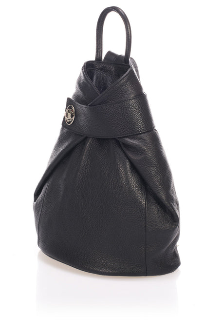 Anastasiya Cognac Leather Bag by Prim & Proper - Black - Prim & Proper - 14 cm 35 cm 42 cm COGNAC