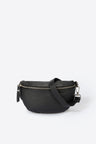 Isla Gun-metal Leather Bag by Prim & Proper - Black - Prim & Proper -