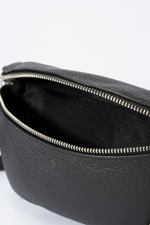 Isla Gun-metal Leather Bag by Prim & Proper - - Prim & Proper -