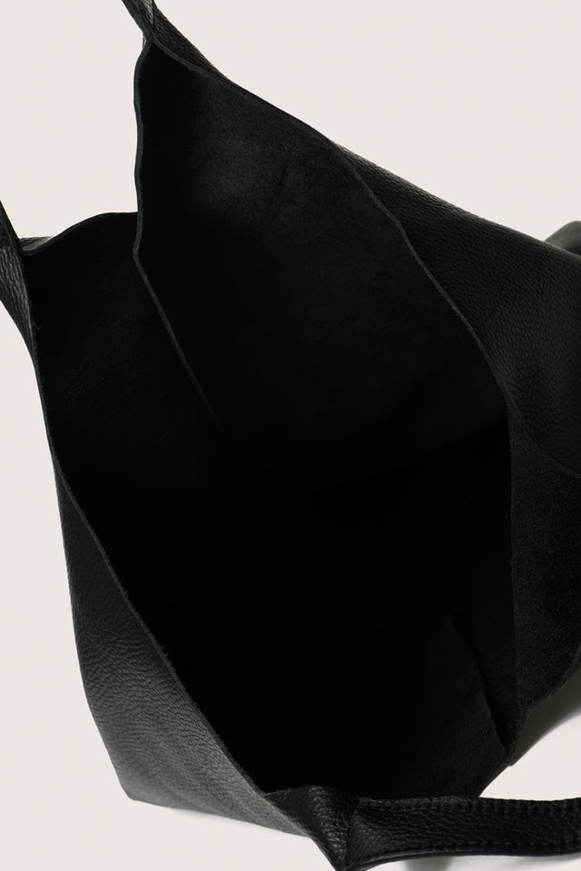 Arina Black Leather Bag by Prim & Proper - - Prim & Proper -
