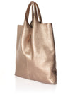 Arina Black Leather Bag by Prim & Proper - Arina Gun Metal - Prim & Proper -
