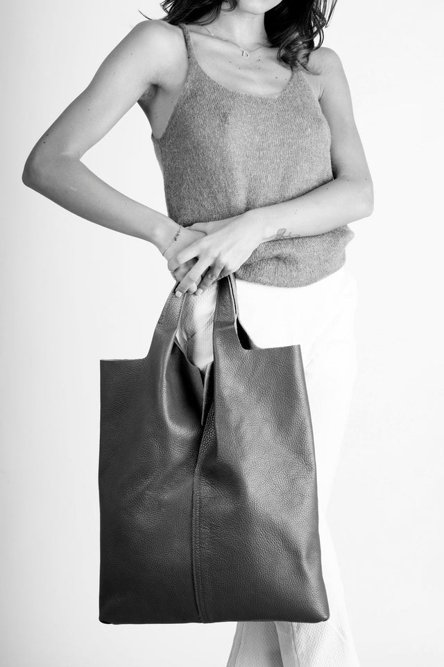 Arina Rosa Leather Bag by Prim & Proper - - Prim & Proper -