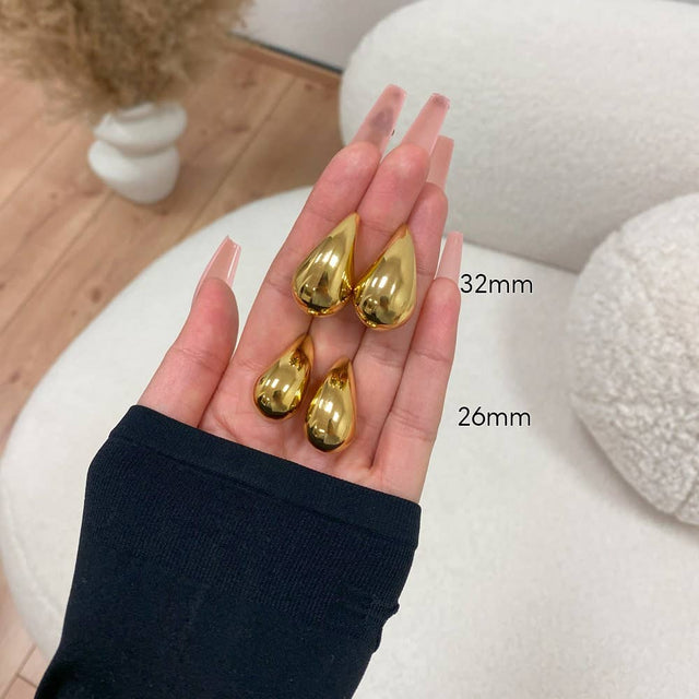 Deluxe Drop Earrings | 18k Gold Plated - - Prim & Proper -