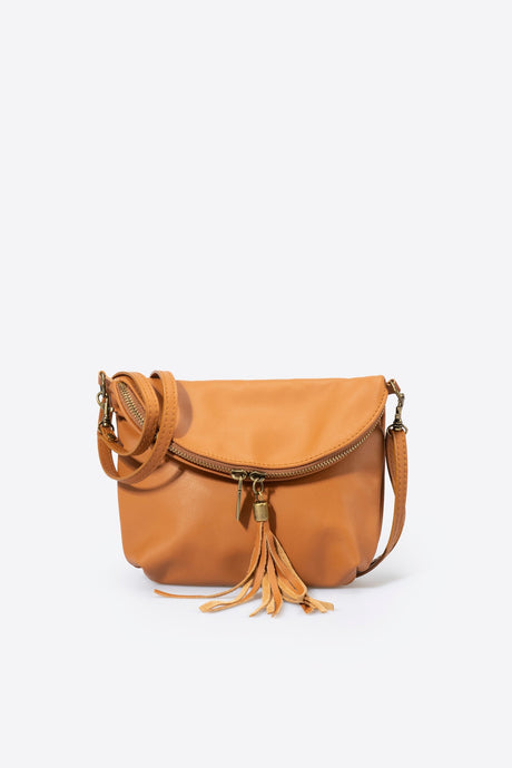 Agata Cuoio Leather Bag by Prim & Proper - Cuoio - Prim & Proper - 18 cm 24 cm 4 cm BLACK