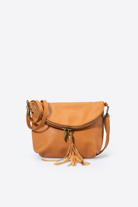 Agata Latte Leather Bag by Prim & Proper - Cuoio - Prim & Proper - 18 cm 24 cm 4 cm BLACK