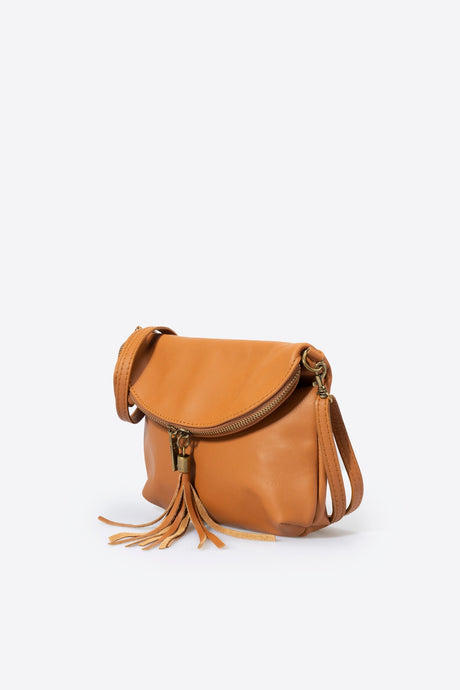 Agata Cuoio Leather Bag by Prim & Proper - - Prim & Proper - 18 cm 24 cm 4 cm BLACK