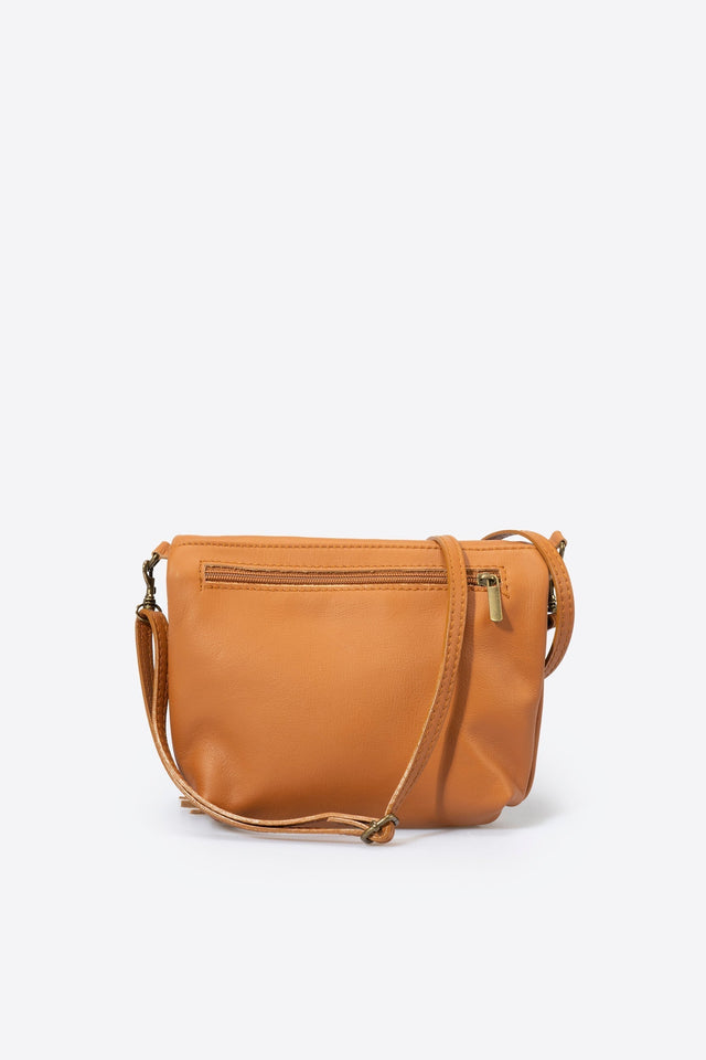 Agata Yellow Leather Bag by Prim & Proper - - Prim & Proper - 18 cm 24 cm 4 cm BLACK