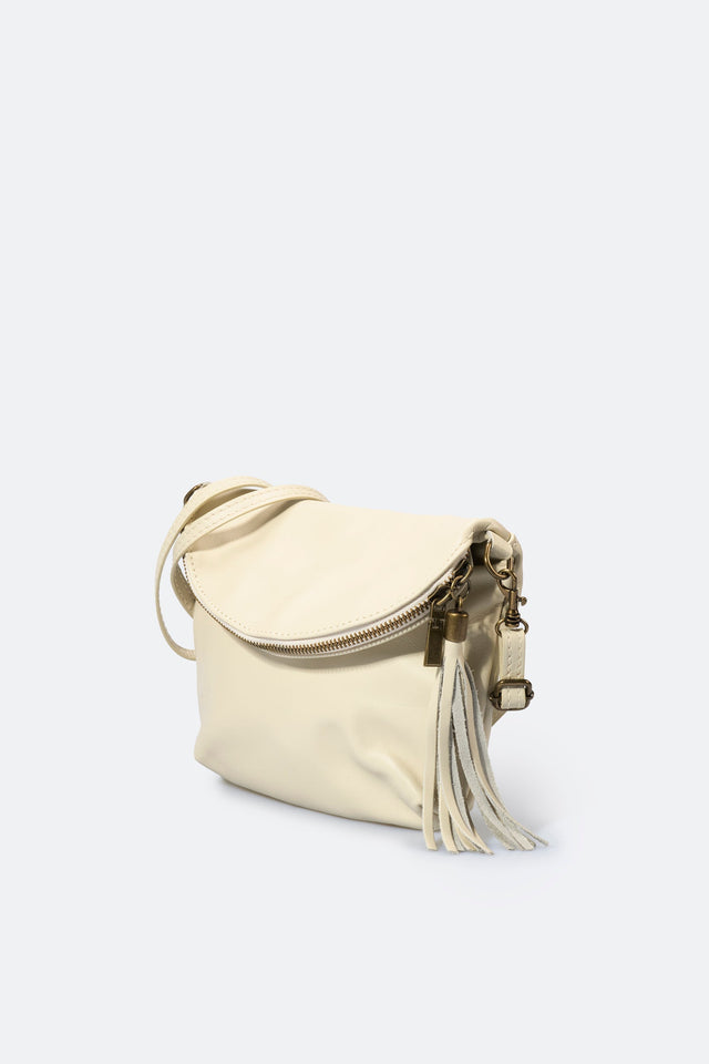 Agata Mela Leather Bag by Prim & Proper - - Prim & Proper - 18 cm 24 cm 4 cm BLACK