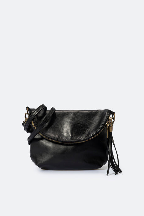 Agata Cuoio Leather Bag by Prim & Proper - Nero - Prim & Proper - 18 cm 24 cm 4 cm BLACK