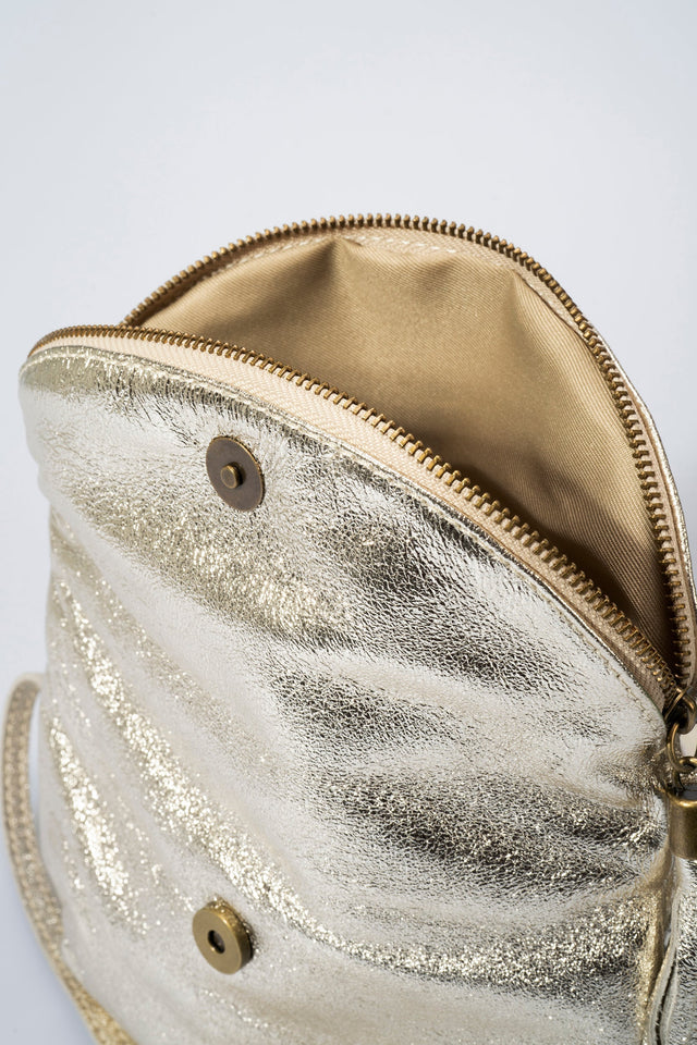 Agata Yellow Leather Bag by Prim & Proper - - Prim & Proper - 18 cm 24 cm 4 cm BLACK